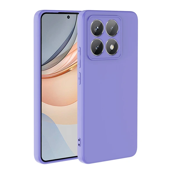 Xiaomi 14T Pro Kılıf Lansman Tasarım İç Yüzeyi Kadife Silikon ürün görseli 1