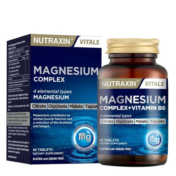 Nutraxin Magnesium Complex 60 Tablet ürün görseli 1