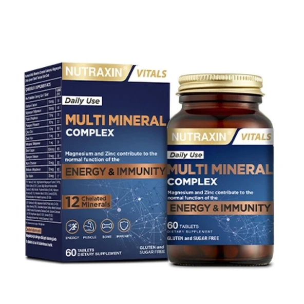 Nutraxin Multimineral Complex 60tb ürün görseli 1