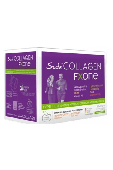 Suda Collagen Fxone Apple 13 gr x 30 Saşe ürün görseli 1