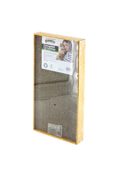 Pawise Karton Kedi Tırmalama 48 cm x 24 cm ürün görseli 1