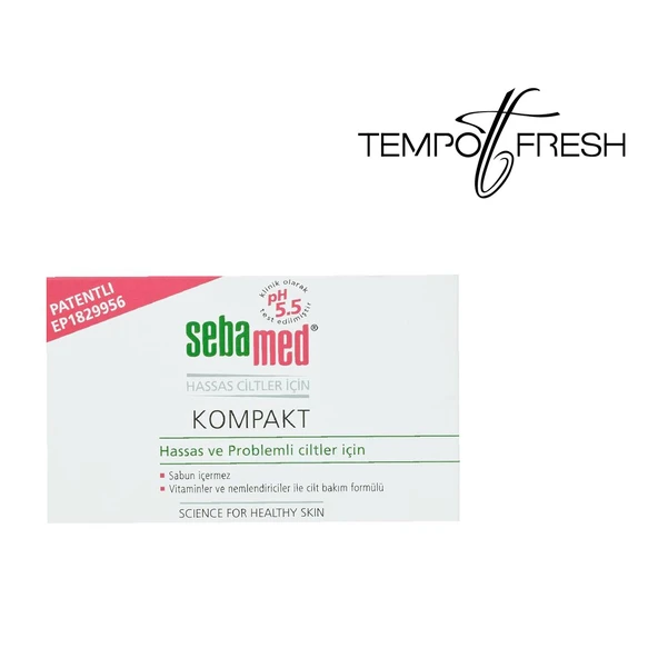 Sebamed Kompakt  Hassas ve Problemli Ciltler İçin Temizleme Barı 100 gr. ürün görseli 1