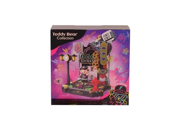 P881008 MÜZİK YILDIZI TEDDY 200 PARÇA BLOCK OYUNCAK ürün görseli 1