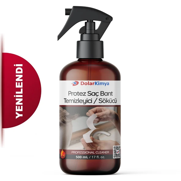Protez Saç Bant Sökücüsü Temizleyicisi (c22 Alkol Bazlı) - 500 ML ürün görseli 1