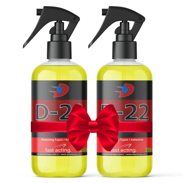d22 Protez Saç Bant Sökücüsü Temizleyicisi (C22 Bazlı Formülasyon) - 2 x 250 ML ürün görseli 1