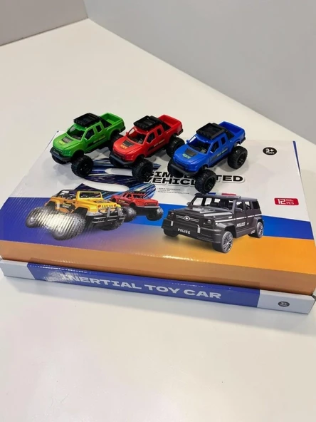 SH40933 SÜRTMELİ ARABA PİCK UP PLASTİK - Resim 2