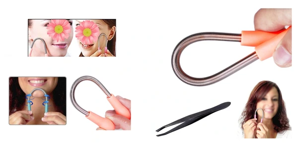 Tüy Bıyık Alıcı Yaylı Epilatör - Cımbız Hediyeli ürün görseli 1