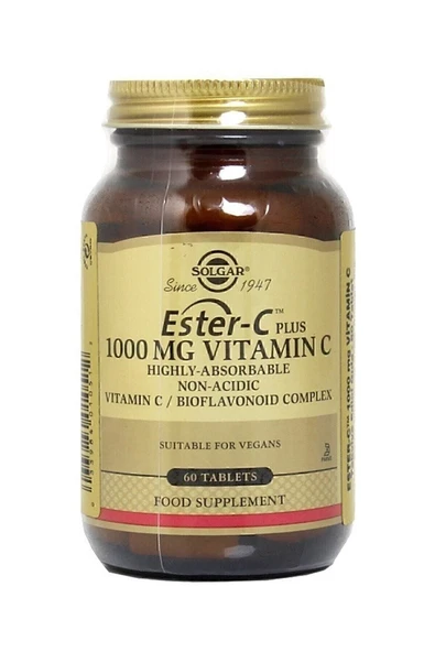 Solgar Ester C Plus 1000 Mg Vitamin C 60 Tablet ürün görseli 1