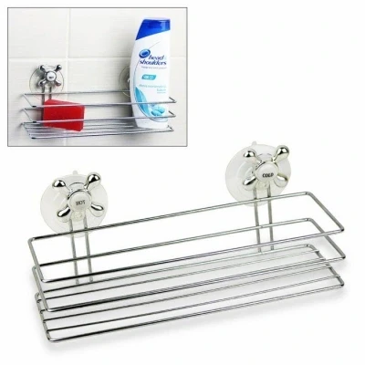 Banyo Organizeri - Çok Amaçlı Dörtgen Vantuzlu ürün görseli 1
