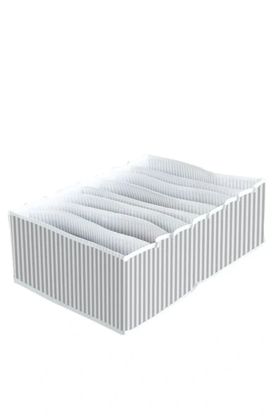 8 Bölmeli Xl Pratik Bölmeli Çekmece Düzenleyici Organizer(Iç Çamaşırı Kravat Çorap Düzenleyici) ürün görseli 1