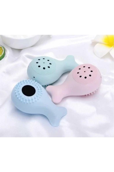 Ocean Süngerli Yüz Temizleme Silikonu 10cm X 6cm X 5cm ürün görseli 1