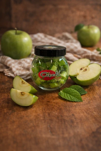 Çiçek Şekerleme Elmalı Akide Şekeri 100 Gr ürün görseli 1