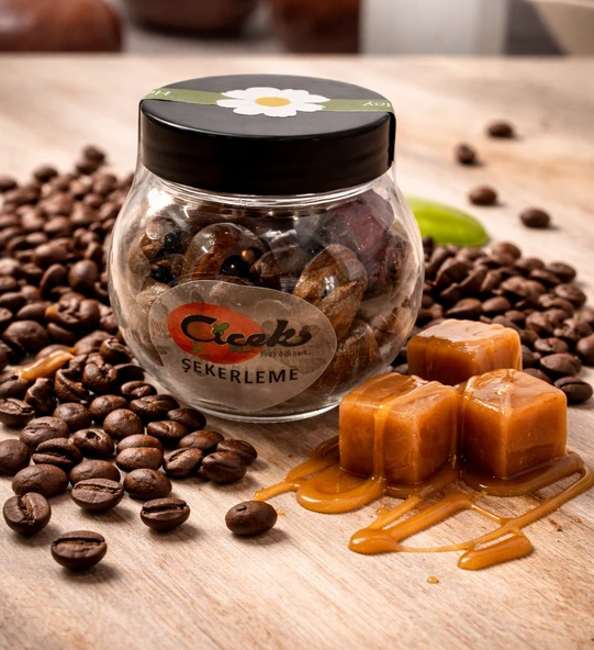 Çiçek Şekerleme Kahve-karamelli Akide Şekeri -100 Gr ürün görseli 1