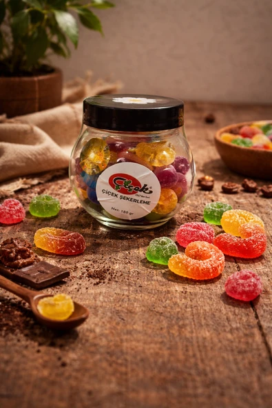 Çiçek Şekerleme Jelibon -100gr ürün görseli 1