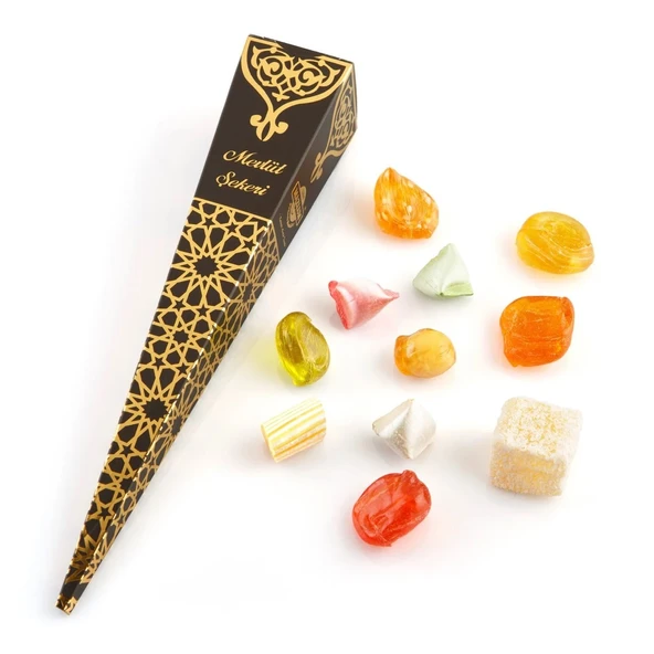 Çiçek ŞekerlemeMevlüt Şekeri 80 Gr X 100 Ad - Resim 2