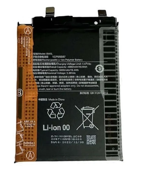 Axya Redmi K60 Pil Batarya BM5L 5000 mAh ürün görseli 1