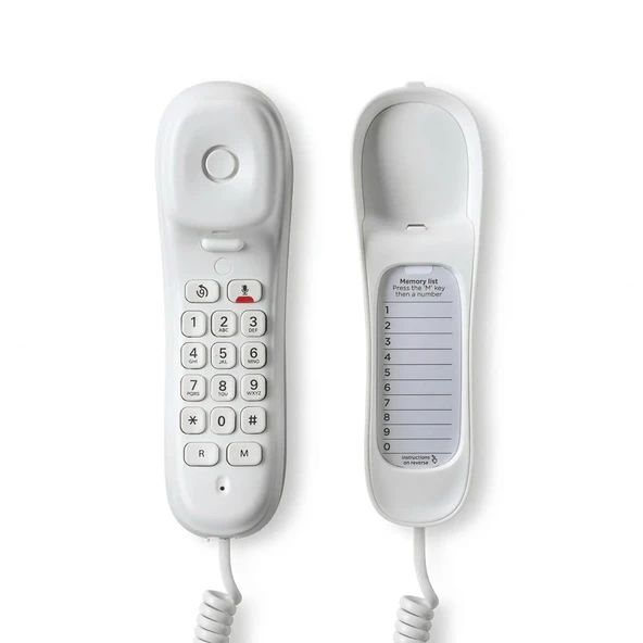 MOTOROLA CT50 KABLOLU TELEFON BEYAZ - Resim 2