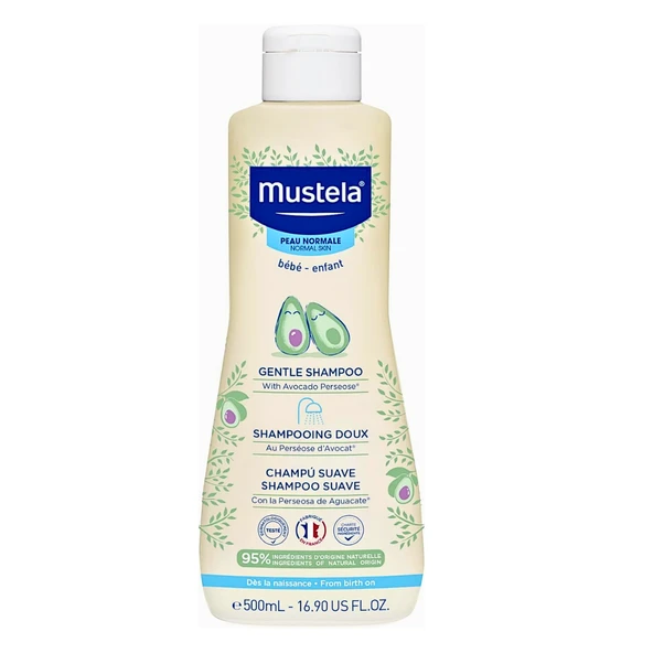 Mustela Gentle Papatya Özlü Şampuan 500 ml ürün görseli 1