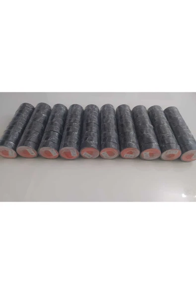 3M Temflex [100 Adet-siyah] Pvc Elektrik Izolasyon Bandı ürün görseli 1
