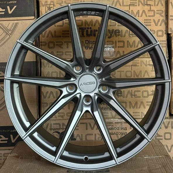 5*120*20*10.0 ET37 CH72.6 MAT GUN METAL ARCEO MONACO ürün görseli 1