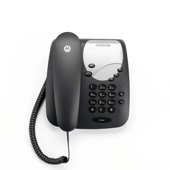 MOTOROLA CT1B KABLOLU TELEFON SİYAH ürün görseli 1