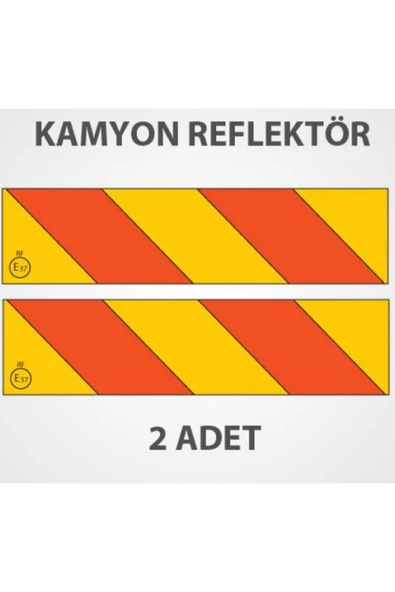 Kamyon Arka Işaret Reflektörü Metal Sac Malzeme ürün görseli 1