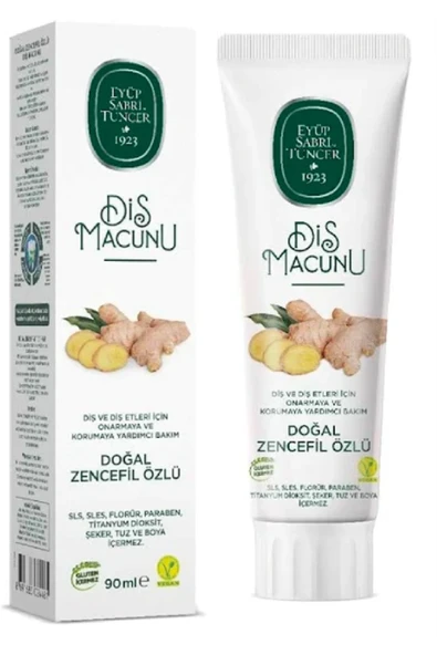 Eyüp Sabri Tuncer Doğal Zencefil Özlü Diş Macunu 90 ml ürün görseli 1