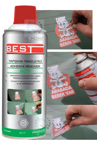 Best Yapışkan Etiket Temizleyici Etiket Sticker Sökücü- 400 ml ( 5 SENE SON KULLANIM TARİHİ ) ürün görseli 1