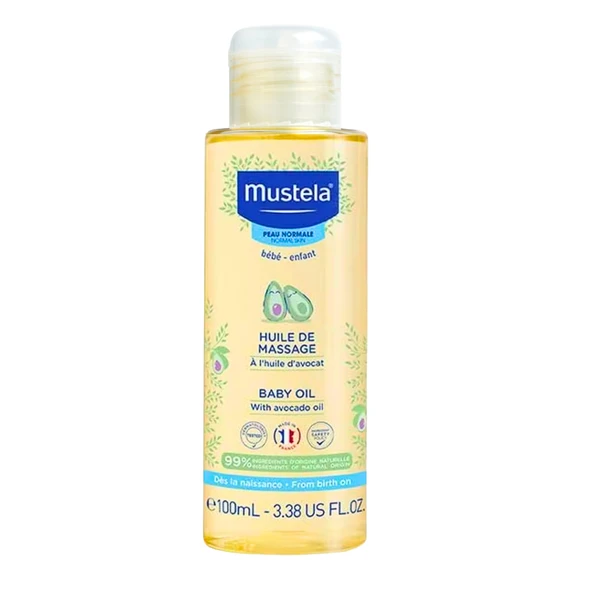 Mustela Avokado Yağı İçeren Bebek Masaj Yağı 100 Ml ürün görseli 1