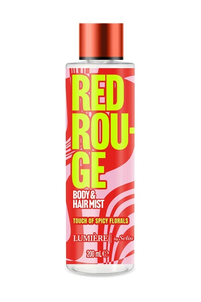 Selin Lumiere Red Rouge Saç Ve Vücut Spreyi 200 ml ürün görseli 1