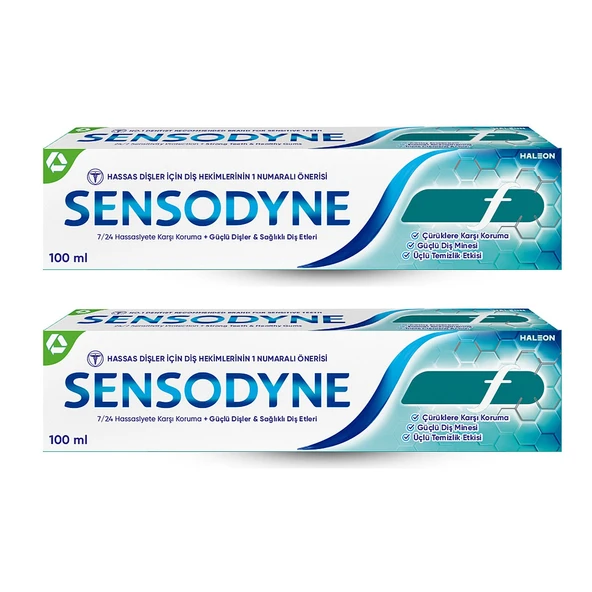 Sensodyne Diş Macunu 100 ml Florürlü x 2 Adet ürün görseli 1