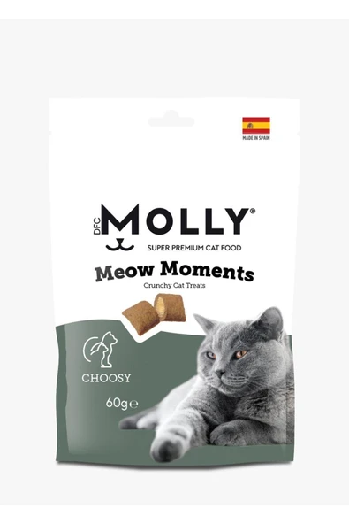 Molly MEOW MOMENTS SEÇİCİ KEDİLER İÇİN KEDİ ÖDÜL MAMASI (CHOOSY) 60 GR ürün görseli 1