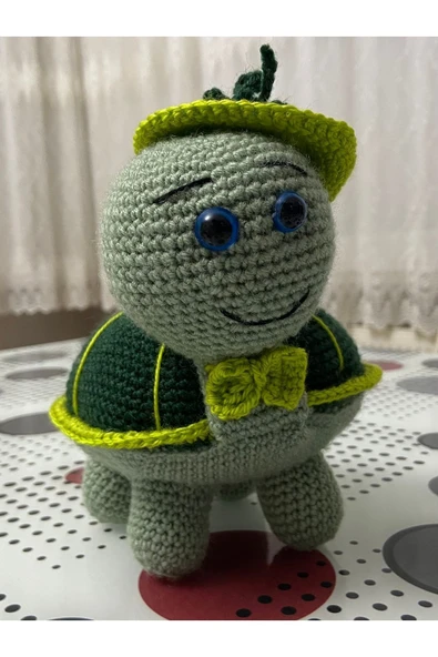Fauna Pet Supplies Amigurumi Oyuncak Sevimli Niloya Tospik Kaplumbağa, ürün görseli 1