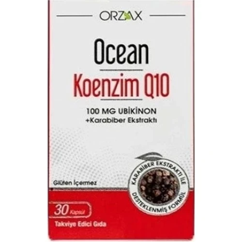 Orzax Ocean Koenzim Q10 30 Kapsül ürün görseli 1