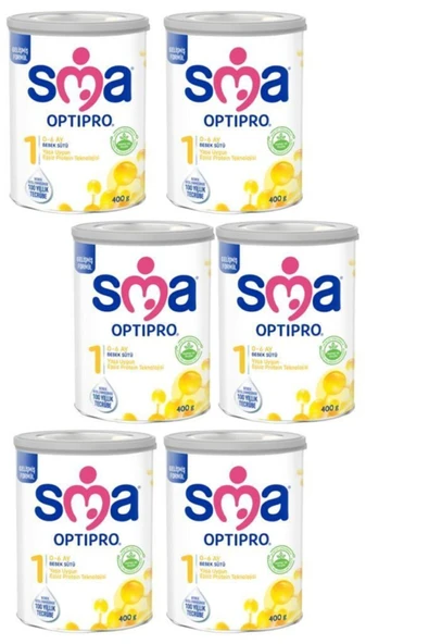 Sma Optipro Probiyotik 1 Bebek Sütü 400 gr X 6 Adet ürün görseli 1