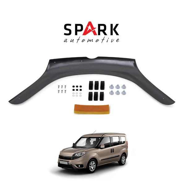 Fiat Doblo 2015-2022 Yıl Aralığı Uyumlu Kaput Rüzgarlığı 3mm ürün görseli 1