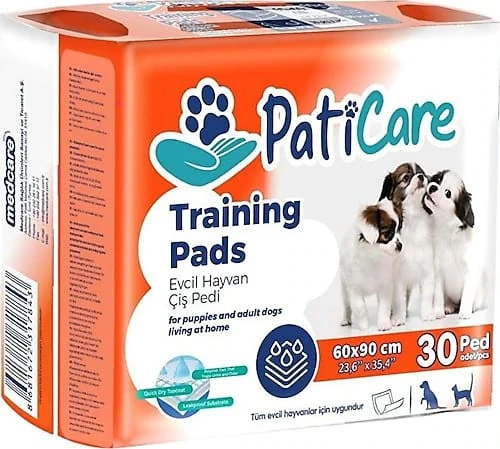 Paticare 60x90 cm 30'lu Kedi Köpek Çiş Pedi ürün görseli 1