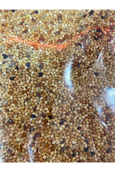 Fauna Pet Supplies 10KG Karışık Muhabbet Kuşu Yemi Süper Kalite ( 1'er kg paketlenmiş şekilde) ürün görseli 1