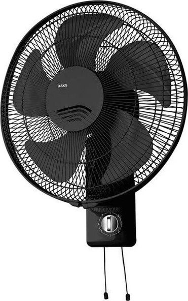 Raks Wf 16 Mx 65W Duvar Vantilatör-Siyah ürün görseli 1