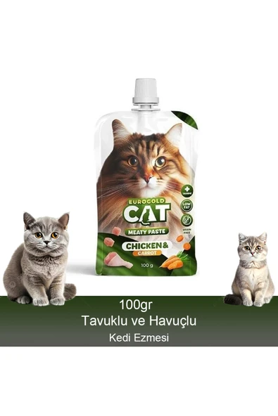 Fauna Pet Supplies Kedi Et Ezme Ödülü Tavuk-Havuç 100 gr ürün görseli 1