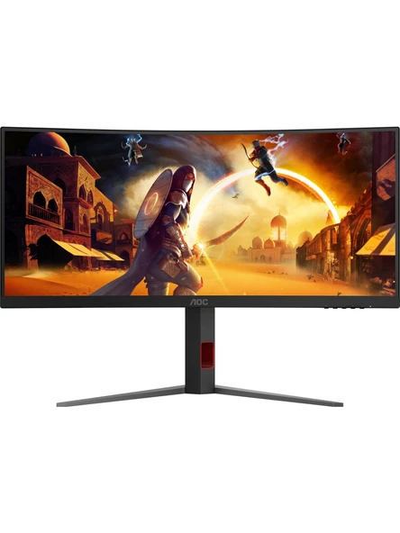 AOC CU34G4 34″ 180Hz 0,5Ms Freesync VA UWQHD Gaming Monitör(Ölü Pixel) ürün görseli 1