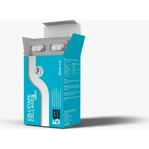 Dersal İlaç Colletape Collagen Ultra 60 Tablet ürün görseli 1