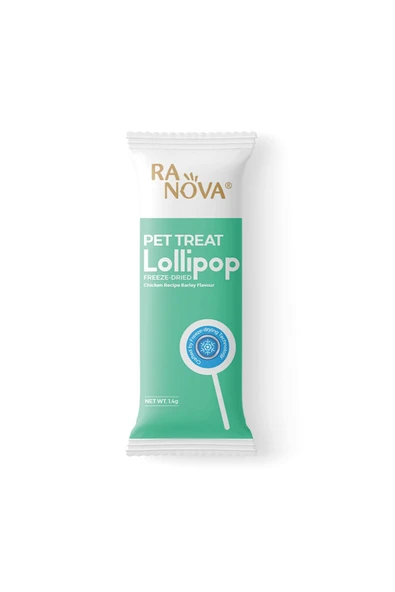 RANOVA Tavuklu ve Arpa Otlu Malt Destekli Lolipop Kedi Ödülü 1.4 Gr ürün görseli 1