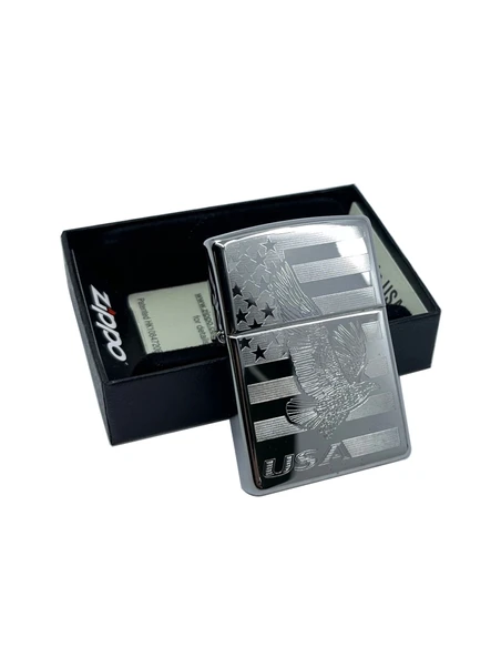 Zippo Iron Eagle Dizayn Çakmak ürün görseli 1