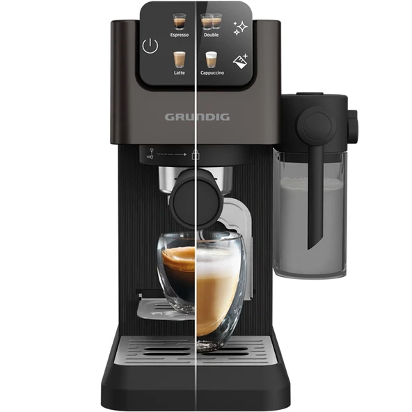 Grundig KSM 5330 Delisia Coffee Yarı Otomatik Espresso Makinesi - Resim 2