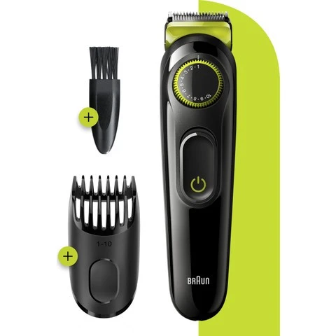 Braun BT 3221 Kablosuz Saç & Sakal Şekillendirici Tıraş Makinesi 50 dk Kullanım Süresi ve Hassas Tıraş Başlığı ürün görseli 1