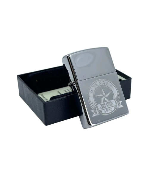 Zippo Texas The Lone Star State Dizayn Çakmak ürün görseli 1