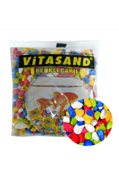 LILY Vitasand Renkli Akvaryum Çakıl ürün görseli 1