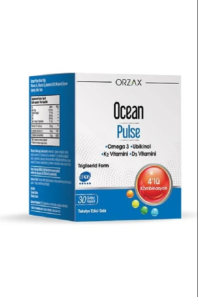 Ocean Pulse Balık Yağı 30 Kapsül ürün görseli 1