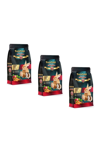 EuroGold Deluxe Kemirgen Yemi 1000gr 3 Adet ürün görseli 1
